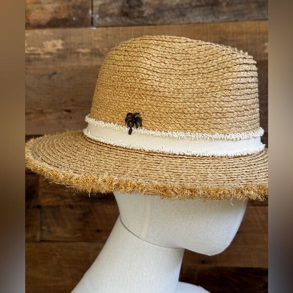 🌴 Sun N Sand Frayed Edge Palm Tree Hat 🌴
Perfect for sunny beach days  UPF 50+ 🌞 - Picture 13 of 14